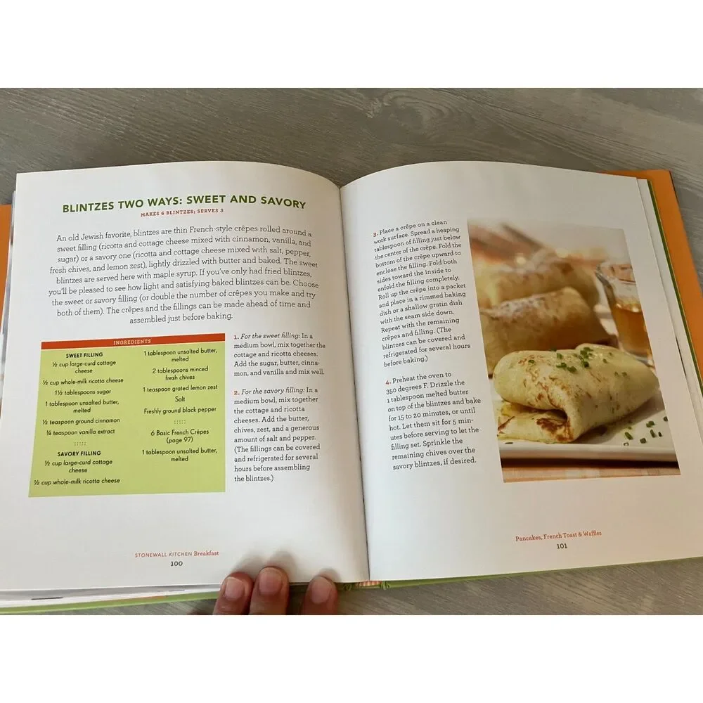 Stonewall Kitchen Breakfast cookbook